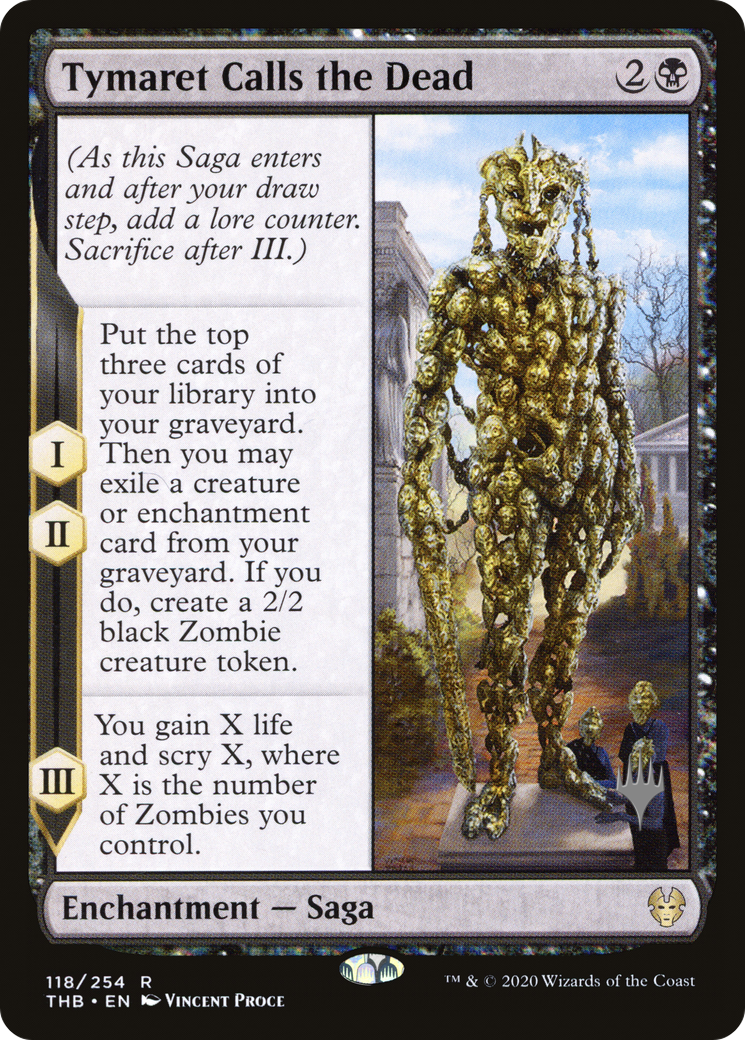 Tymaret Calls the Dead (PPTHB-118) [Theros Beyond Death Promos] Foil MTG Single Wizards of the Coast
