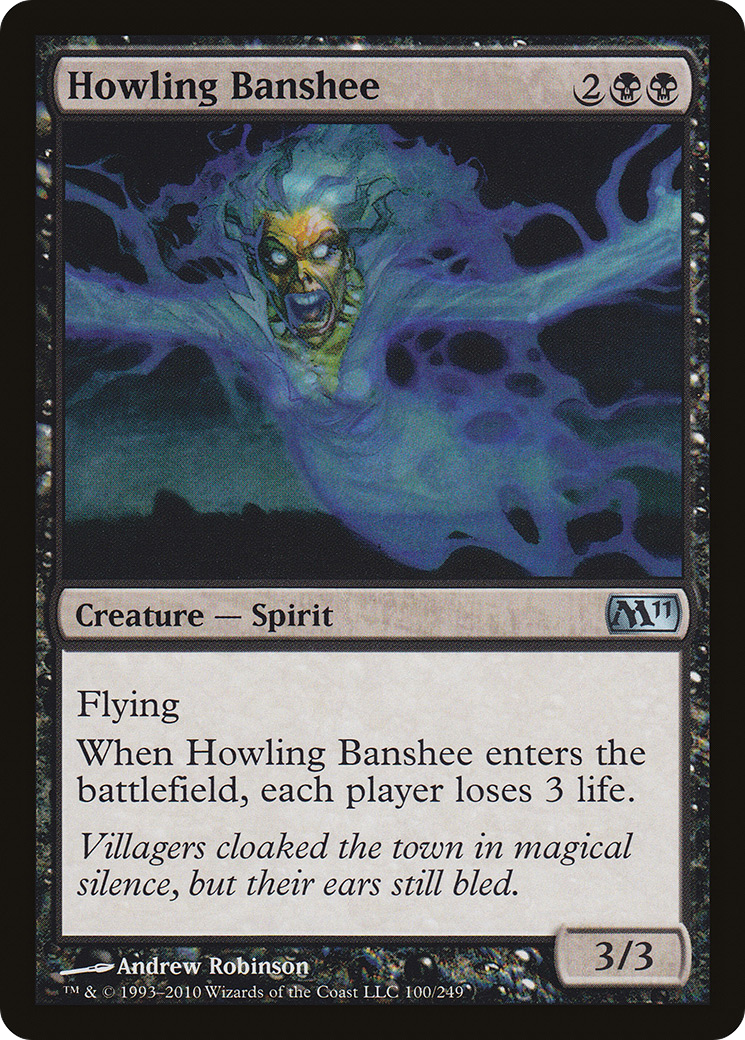 Howling Banshee (M11-100) [Magic 2011] Foil MTG Single Wizards of the Coast