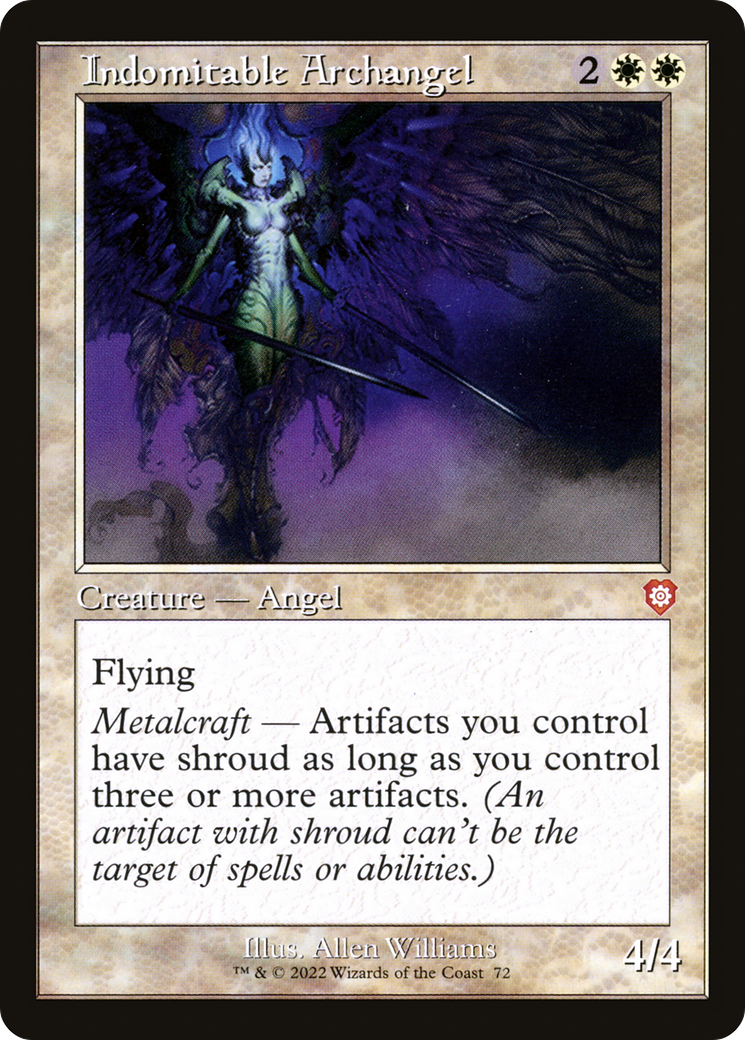 Indomitable Archangel (BRC-072) [The Brothers' War Commander] MTG Single Wizards of the Coast