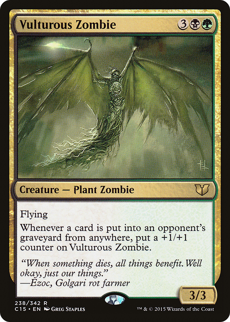 Vulturous Zombie (C15-238) [Commander 2015] MTG Single Wizards of the Coast