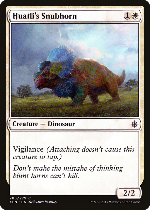 Huatli's Snubhorn (XLN-286) [Ixalan] Foil MTG Single Wizards of the Coast