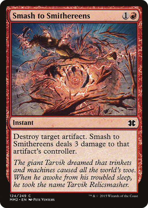 Smash to Smithereens (MM2-124) [Modern Masters 2015] MTG Single Modern Masters 2015