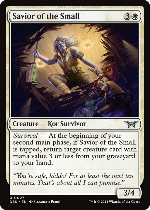 Savior of the Small (DSK-027) [Duskmourn: House of Horror] MTG Single Wizards of the Coast