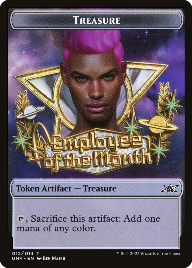 Treasure (UNF-012) [Tokens] Unfinity Tokens MTG Single Wizards of the Coast