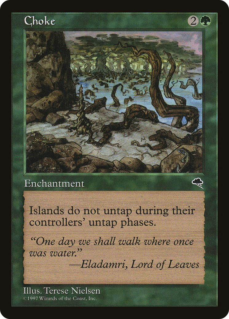 Choke (TMP-219) [Tempest] MTG Single Wizards of the Coast