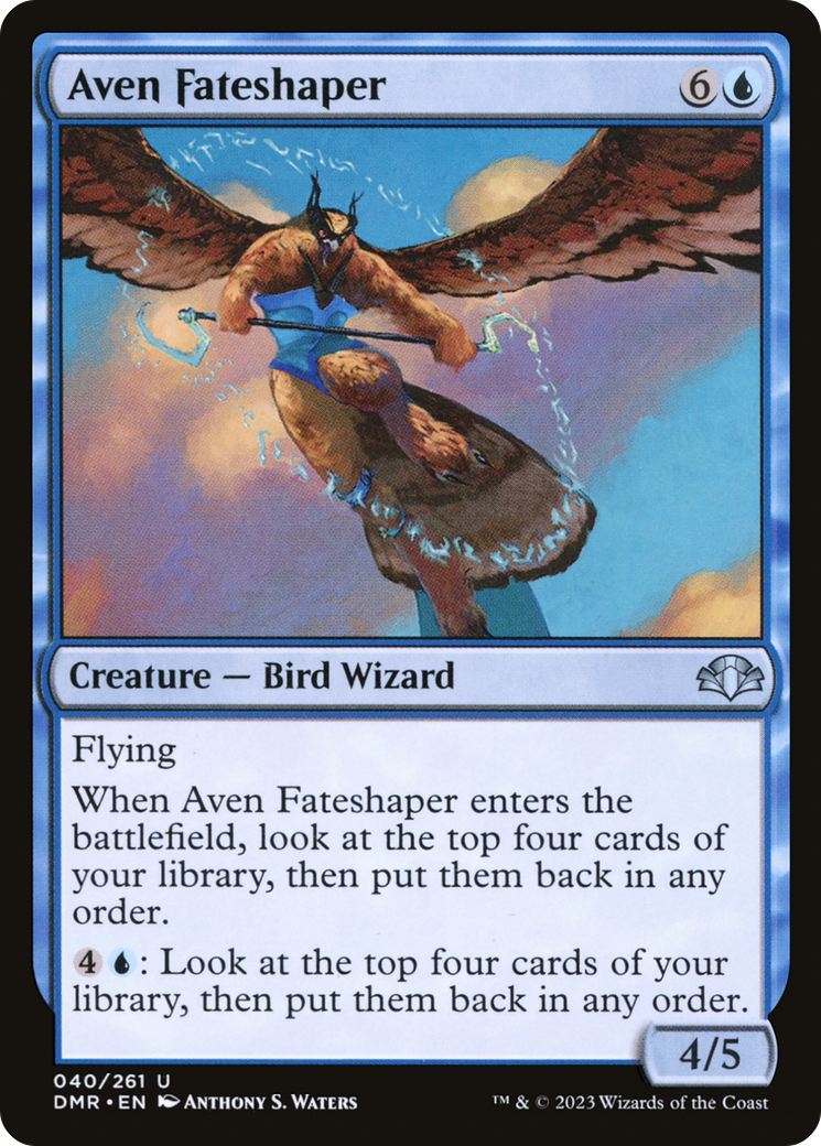 Aven Fateshaper (DMR-040) [Dominaria Remastered] MTG Single Wizards of the Coast