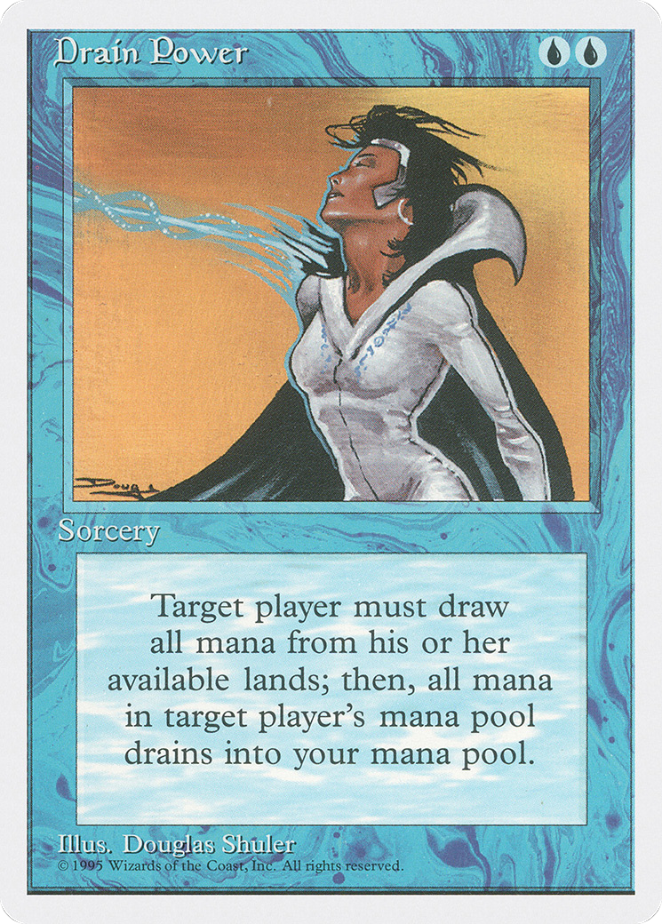 Drain Power (4ED-067) [Fourth Edition] MTG Single Wizards of the Coast