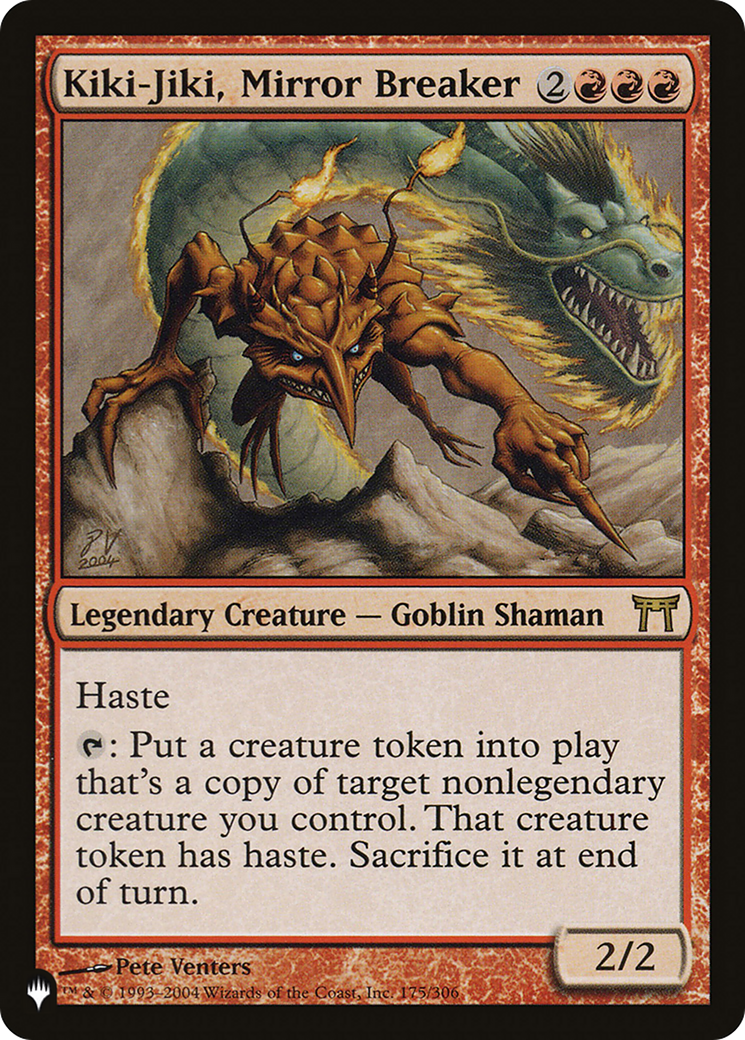 Kiki-Jiki, Mirror Breaker (LIST-CHK-175) [Mystery Booster] The List MTG Single Wizards of the Coast