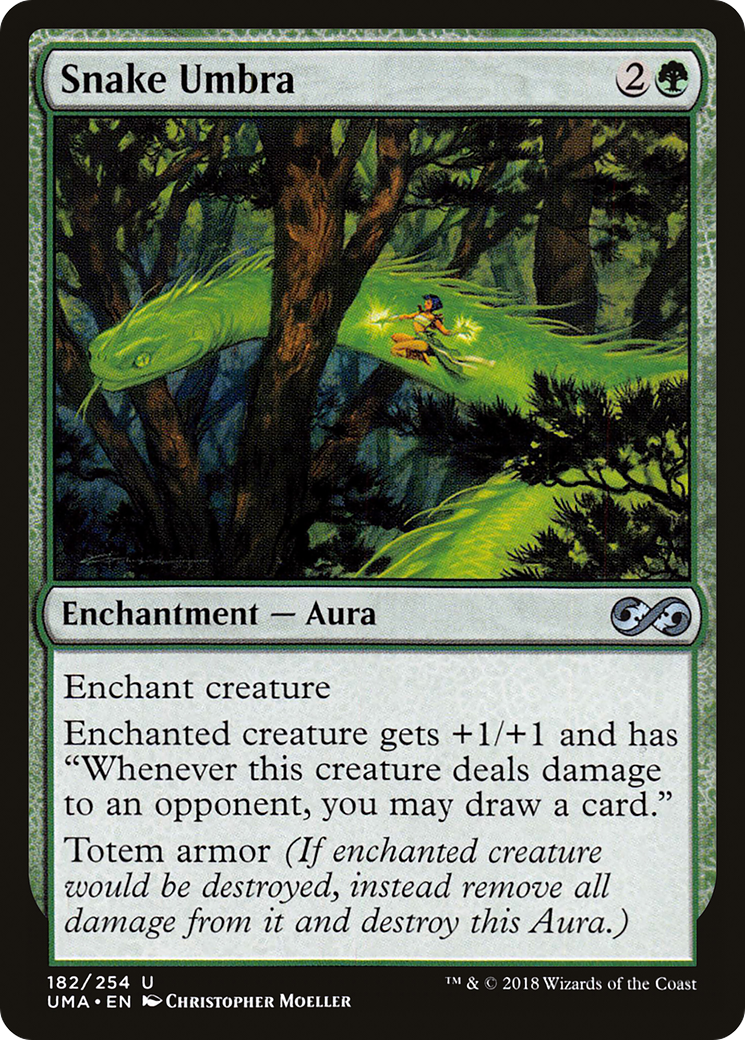 Snake Umbra (UMA-182) [Ultimate Masters] Foil MTG Single Wizards of the Coast
