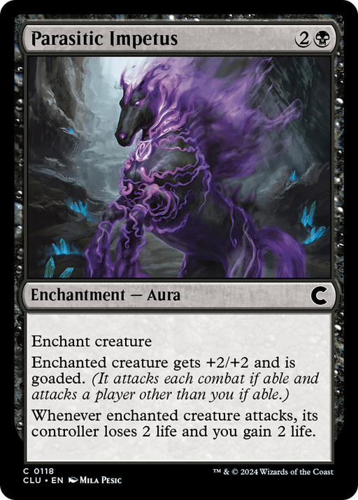 Parasitic Impetus (CLU-118) [Ravnica: Clue Edition] MTG Single Wizards of the Coast
