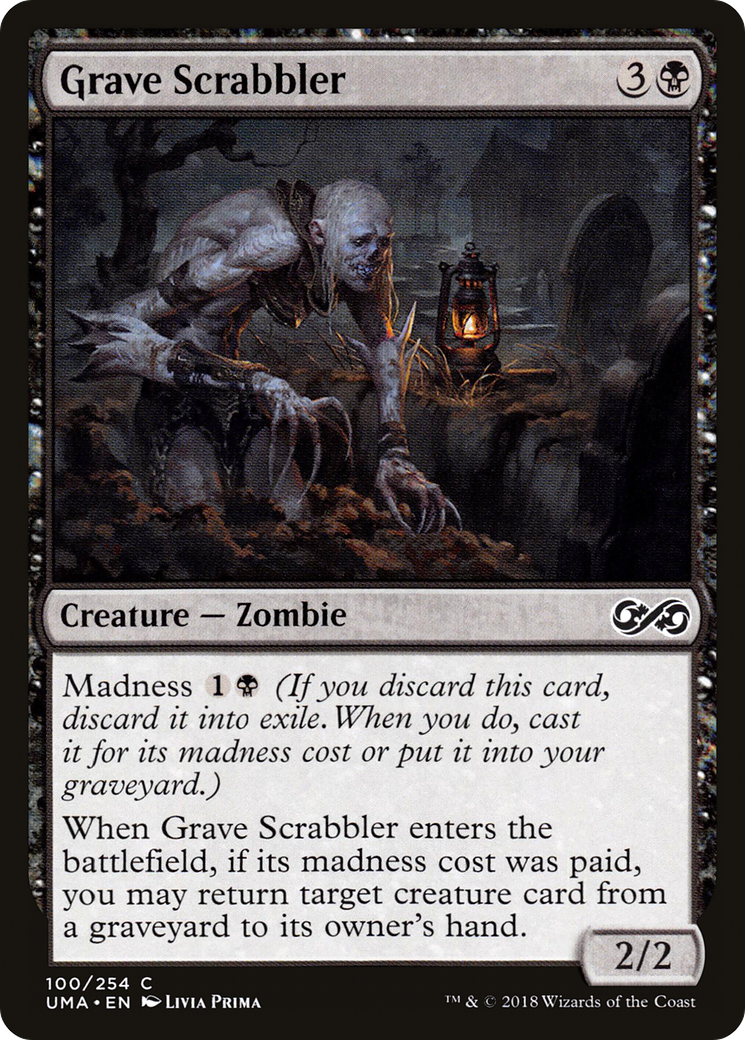 Grave Scrabbler (UMA-100) [Ultimate Masters] MTG Single Wizards of the Coast