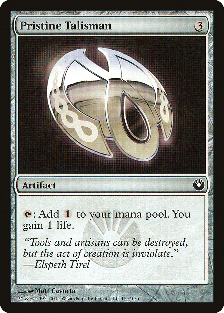 Pristine Talisman (UMP-151) [New Phyrexia Promos] MTG Single Wizards of the Coast