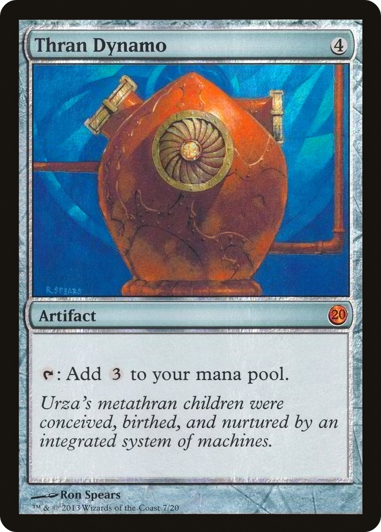 Thran Dynamo (V13-007) [Misc] From the Vault: Twenty Foil MTG Single Wizards of the Coast