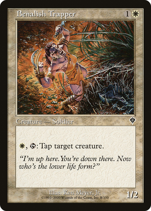 Benalish Trapper (INV-008) [Invasion] MTG Single Wizards of the Coast