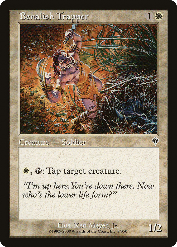 Benalish Trapper (INV-008) [Invasion] Foil MTG Single Wizards of the Coast