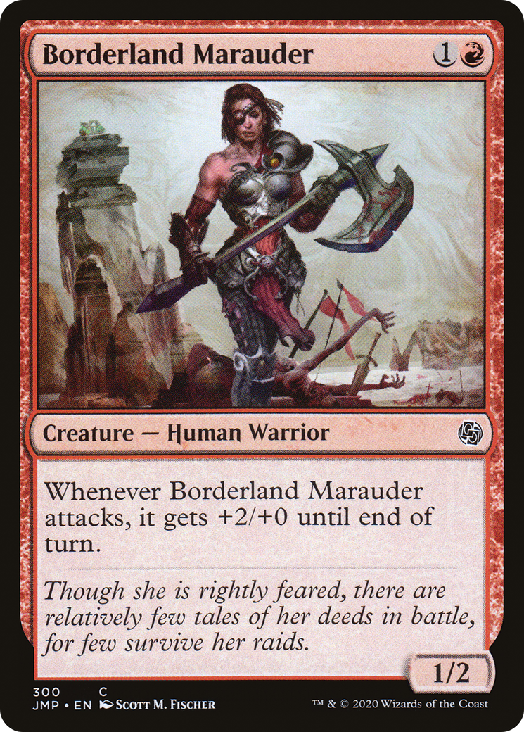Borderland Marauder (JMP-300) [Jumpstart] MTG Single Wizards of the Coast