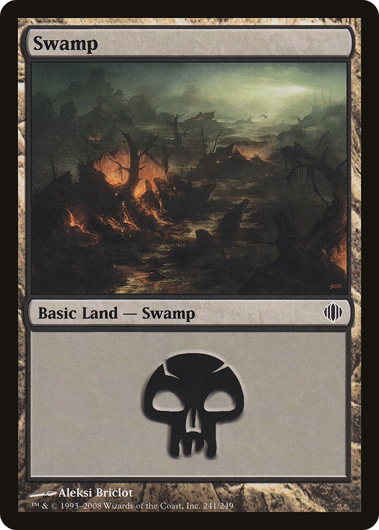 Swamp (ALA-241) [Shards of Alara] MTG Single Wizards of the Coast