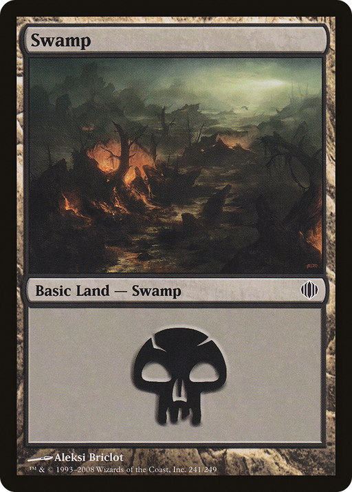 Swamp (ALA-241) [Shards of Alara] MTG Single Wizards of the Coast