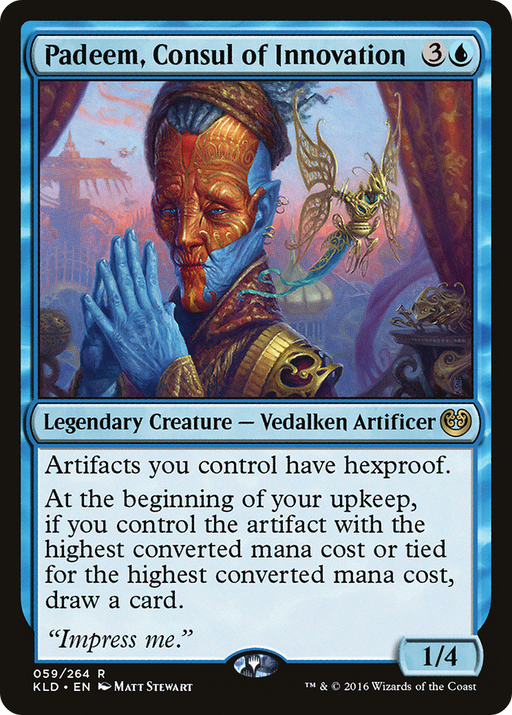 Padeem, Consul of Innovation (KLD-059) [Kaladesh] MTG Single Wizards of the Coast