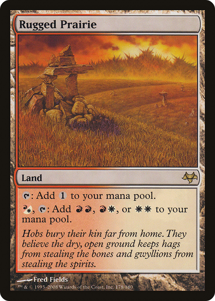 Rugged Prairie (EVE-178) [Eventide] MTG Single Wizards of the Coast
