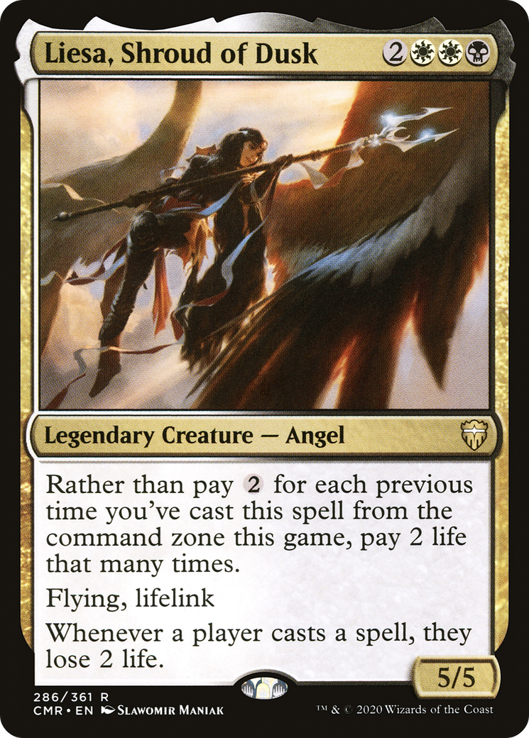 Liesa, Shroud of Dusk (CMR-286) [Commander Legends] MTG Single Wizards of the Coast