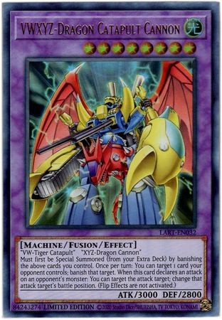 VWXYZ-Dragon Catapult Cannon [LART-EN032] Ultra Rare Yugioh Single Yu-Gi-Oh!   