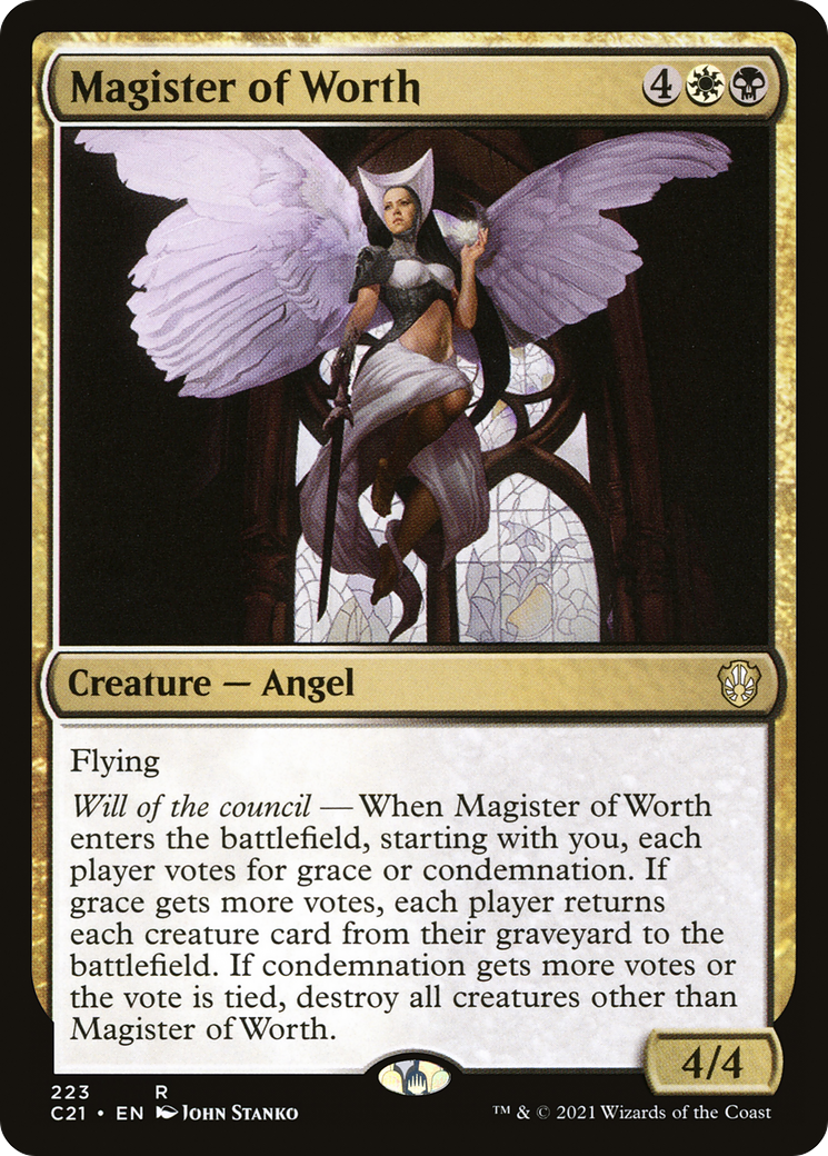 Magister of Worth (C21-223) [Commander 2021] MTG Single Wizards of the Coast