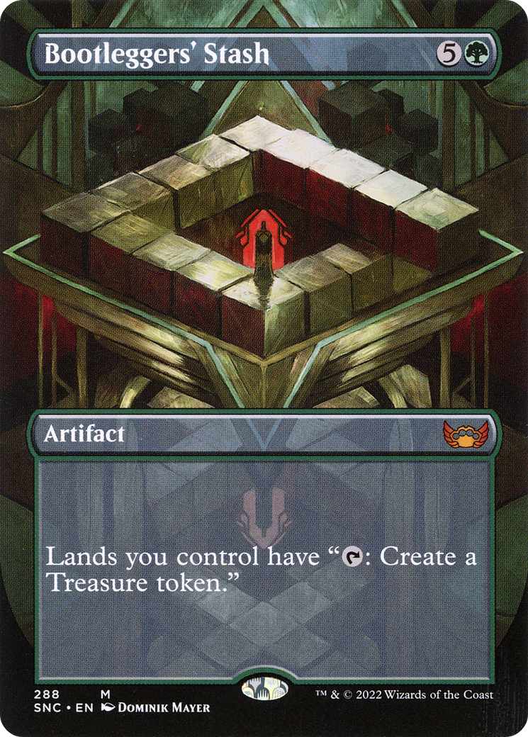 Bootleggers' Stash (SNC-288) [Streets of New Capenna] (Borderless) MTG Single Wizards of the Coast