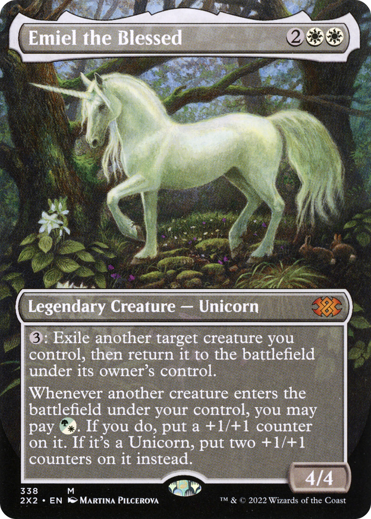 Emiel the Blessed (2X2-338) [Double Masters 2022] (Borderless) MTG Single Wizards of the Coast