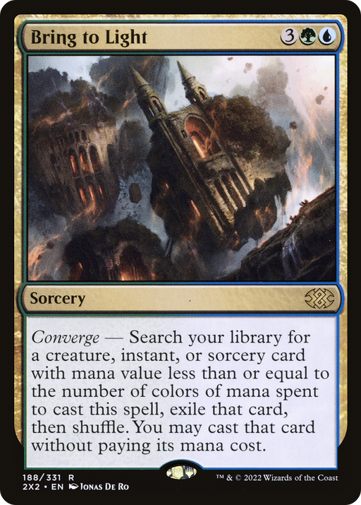 Bring to Light (2X2-188) [Double Masters 2022] Foil MTG Single Wizards of the Coast