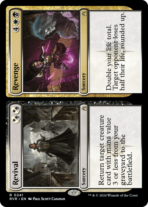 Revival // Revenge (RVR-241) [Ravnica Remastered] MTG Single Wizards of the Coast
