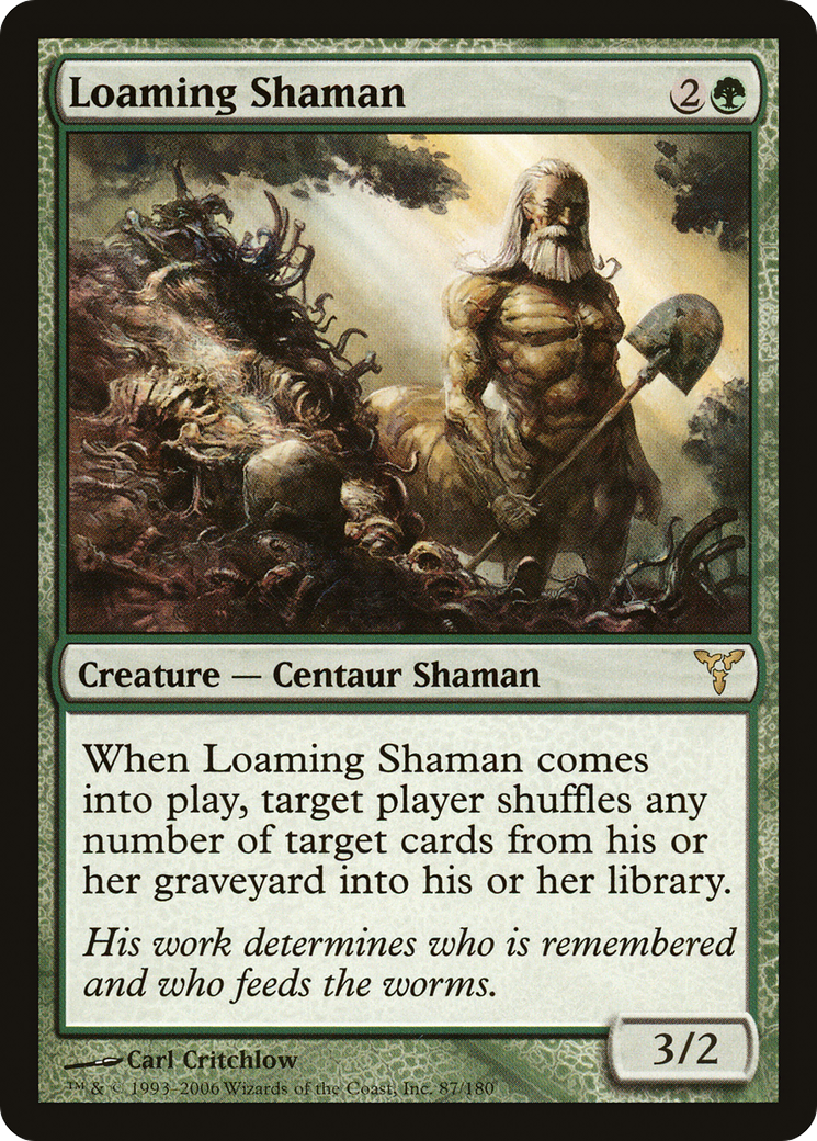 Loaming Shaman (DIS-087) [Dissension] Foil MTG Single Wizards of the Coast