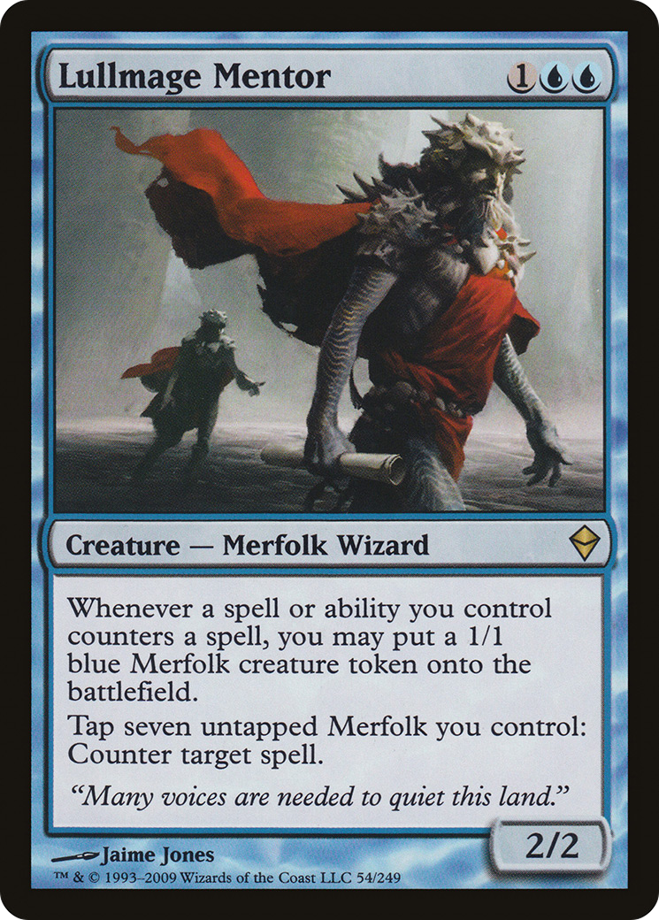Lullmage Mentor (ZEN-054) [Zendikar] MTG Single Wizards of the Coast