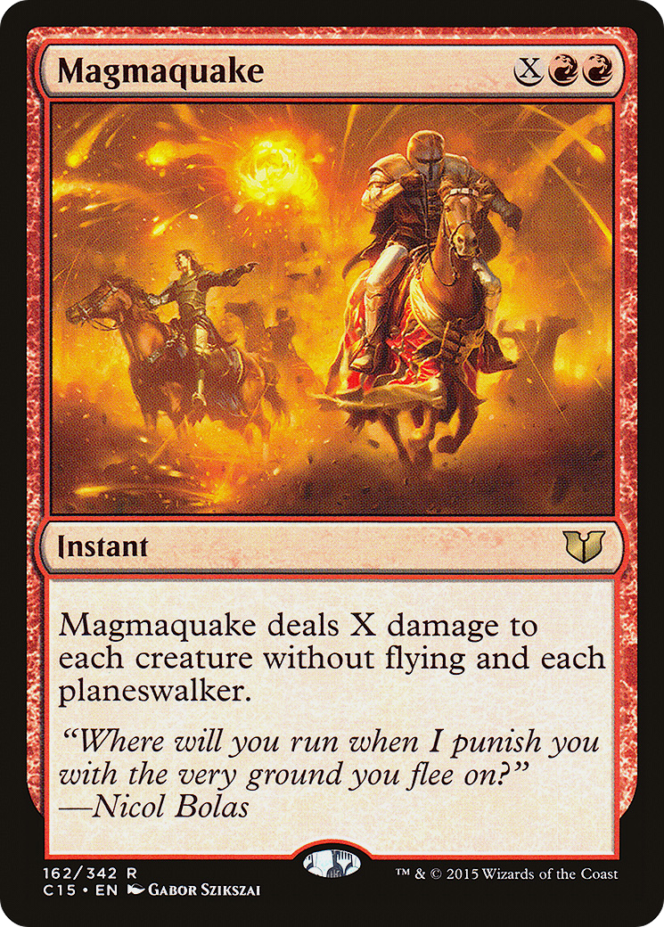 Magmaquake (C15-162) [Commander 2015] MTG Single Wizards of the Coast