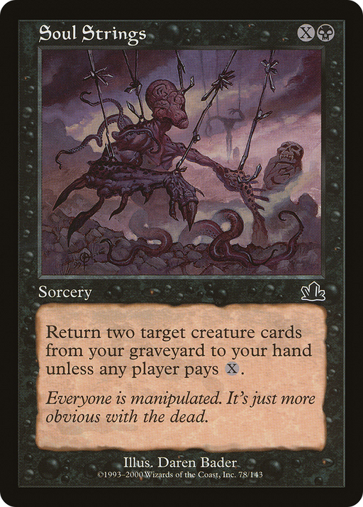 Soul Strings (PCY-078) [Prophecy] MTG Single Wizards of the Coast