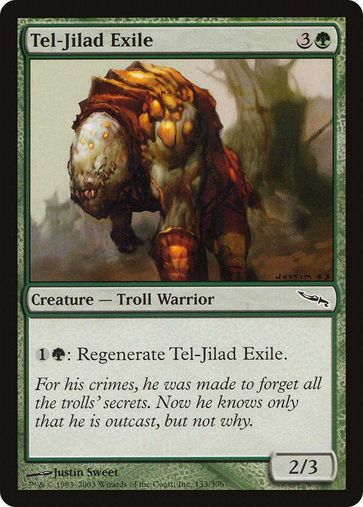 Tel-Jilad Exile (MRD-133) [Mirrodin] Foil MTG Single Wizards of the Coast