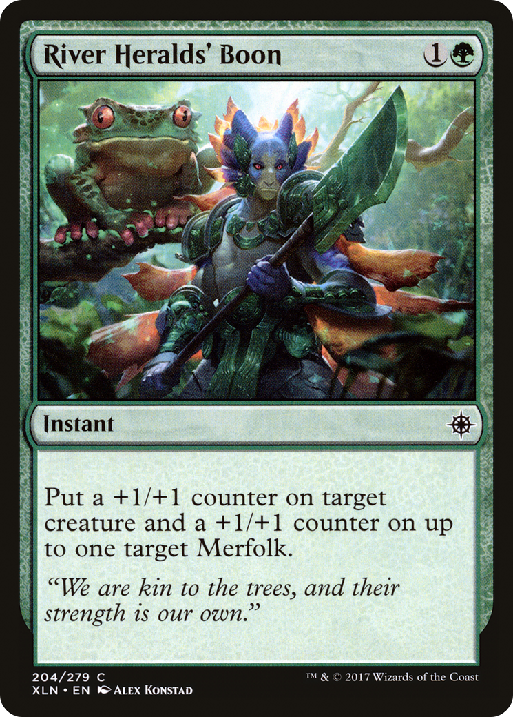River Heralds' Boon (XLN-204) [Ixalan] MTG Single Wizards of the Coast