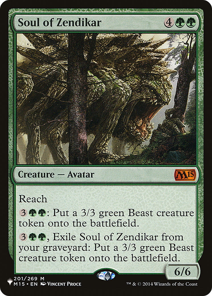 Soul of Zendikar (LIST-M15-201) [Mystery Booster] The List MTG Single Wizards of the Coast
