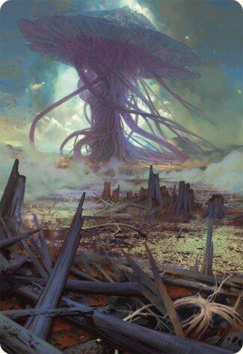 Swamp Art Card [Art Series] Modern Horizons 3 MTG Single Magic: The Gathering