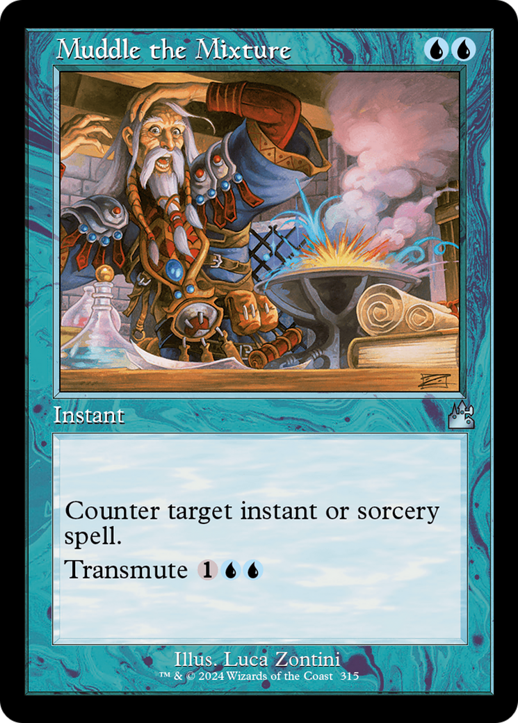 Muddle the Mixture (RVR-315) [Ravnica Remastered] Foil MTG Single Wizards of the Coast