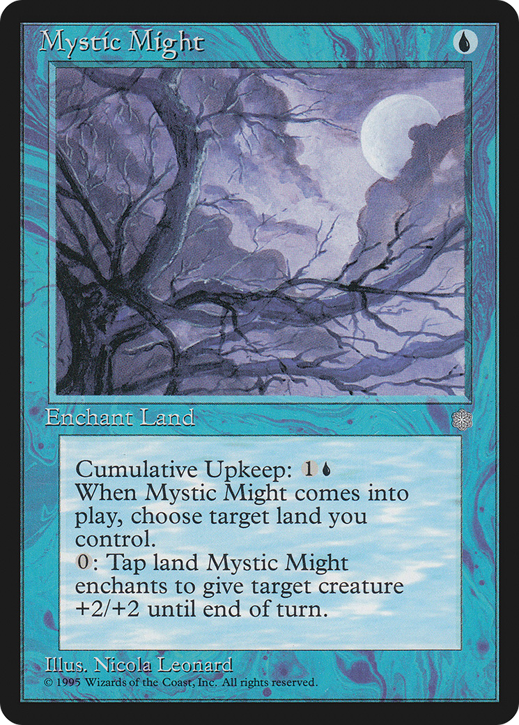 Mystic Might (ICE-086) [Ice Age] MTG Single Wizards of the Coast