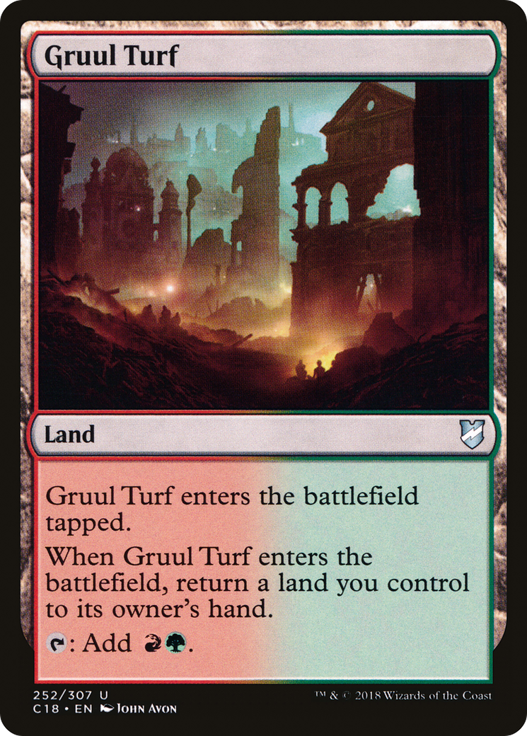 Gruul Turf (C18-252) [Commander 2018] MTG Single Wizards of the Coast