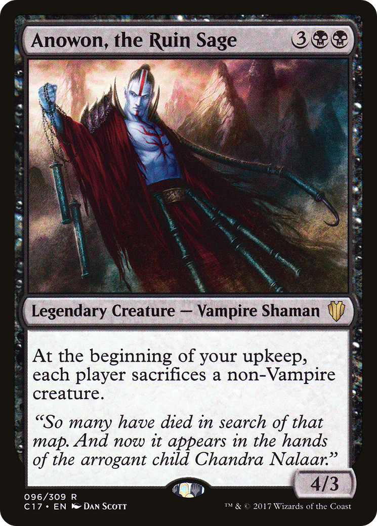 Anowon, the Ruin Sage (C17-096) [Commander 2017] MTG Single Wizards of the Coast