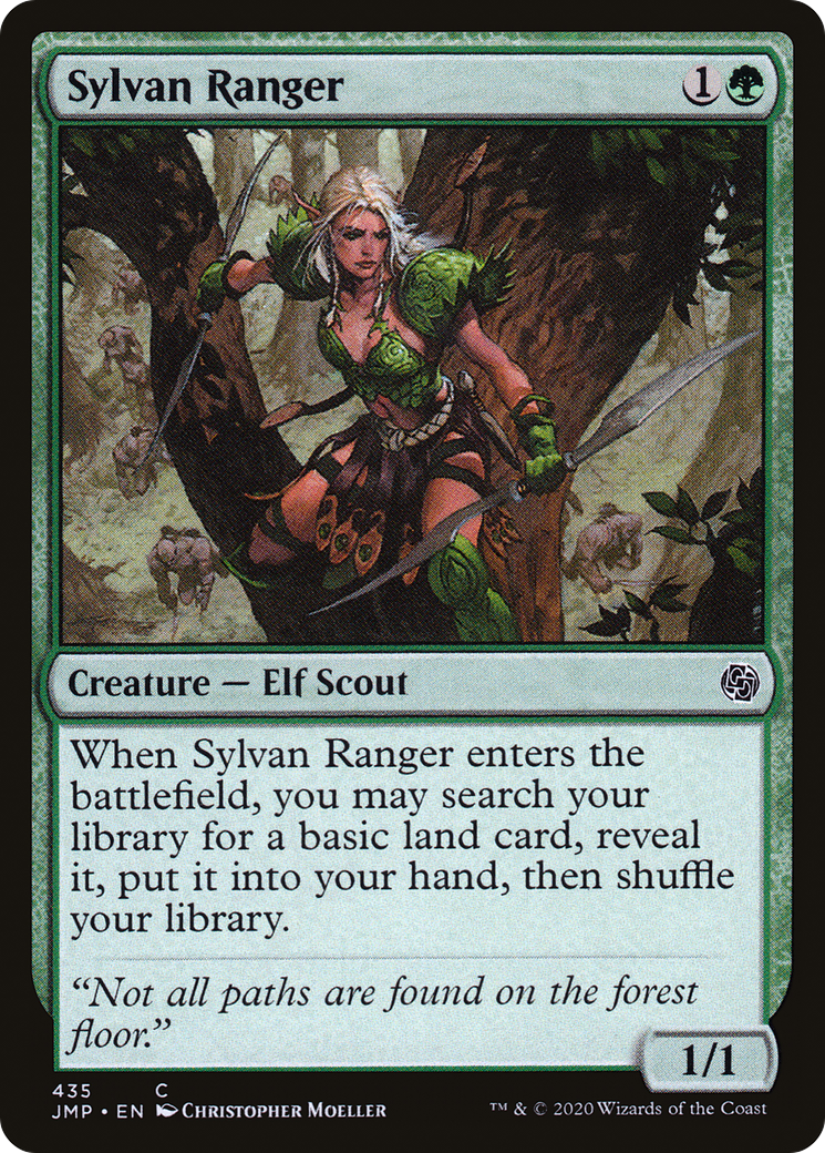 Sylvan Ranger (JMP-435) [Jumpstart] MTG Single Wizards of the Coast