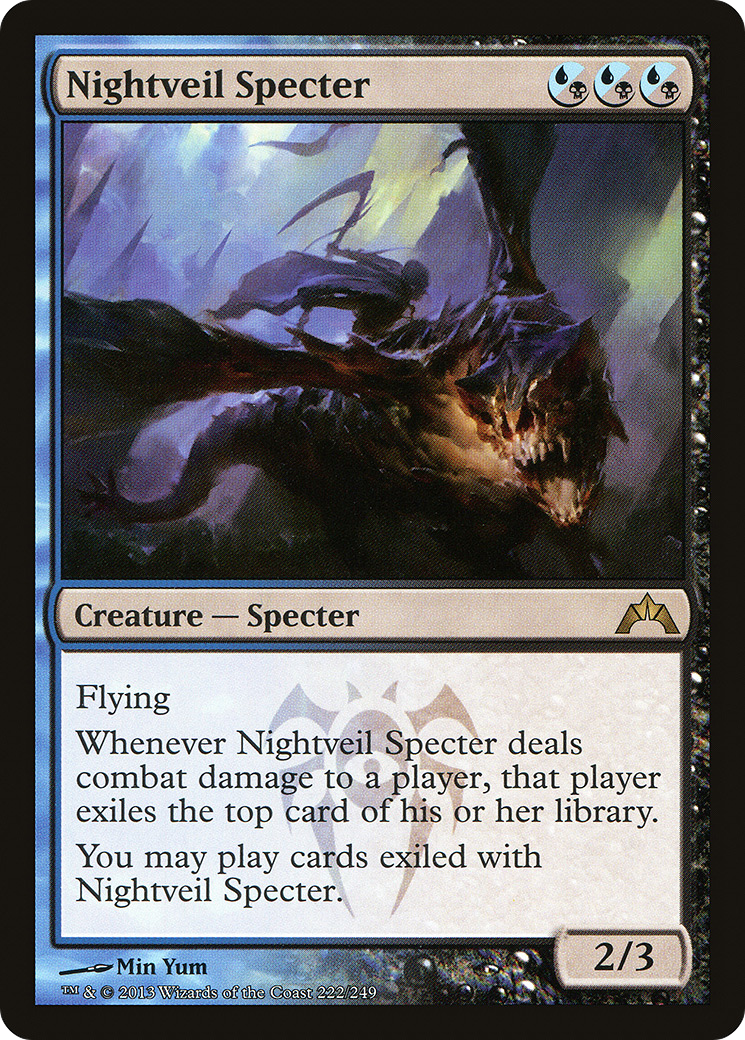 Nightveil Specter (GTC-222) [Gatecrash] Foil MTG Single Wizards of the Coast