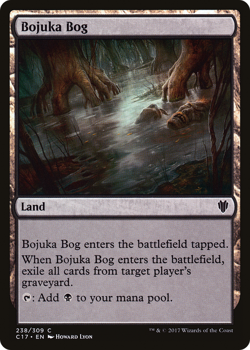 Bojuka Bog (C17-238) [Commander 2017] MTG Single Wizards of the Coast