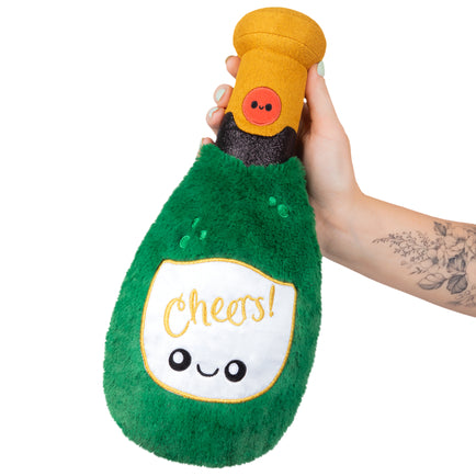 Squishable: Mini Boozy Buds Champagne Bottle Toys & Plushes Squishable   