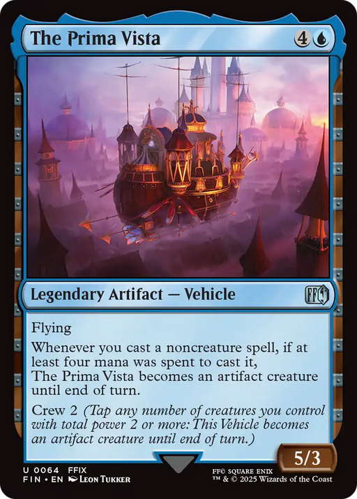 The Prima Vista (FIN-064) [FINAL FANTASY] MTG Single Wizards of the Coast