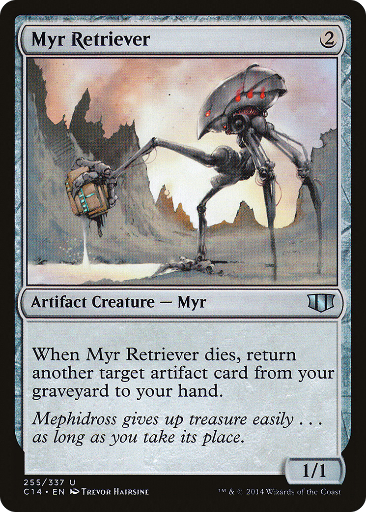 Myr Retriever (C14-255) [Commander 2014] MTG Single Wizards of the Coast