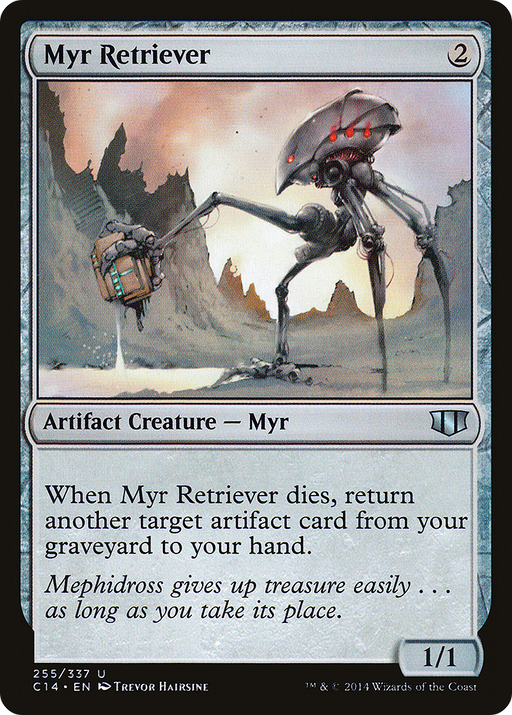 Myr Retriever (C14-255) [Commander 2014] MTG Single Wizards of the Coast